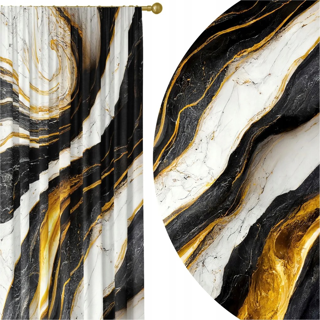 Kész Függöny Béka Szalag 140X250 Márvány Függöny 135 Rövidítés Ingyen