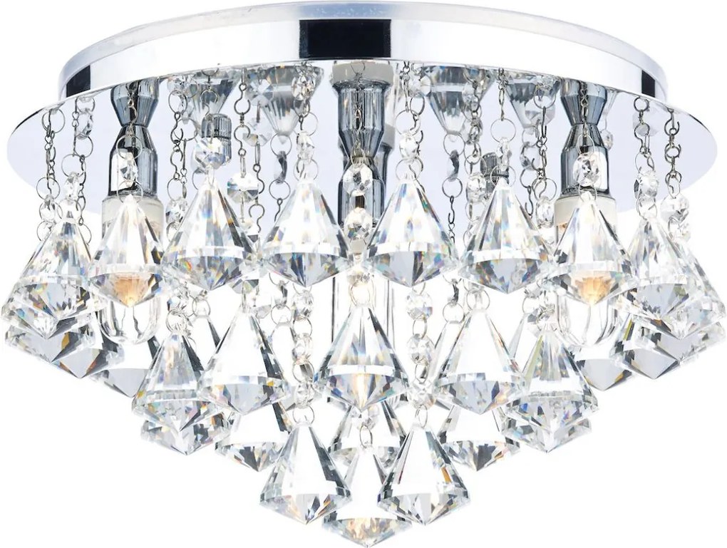 Dar Lighting FRINGE FRI0450 Süllyesztett mennyezeti lámpa 4x25W/G9 IP44
