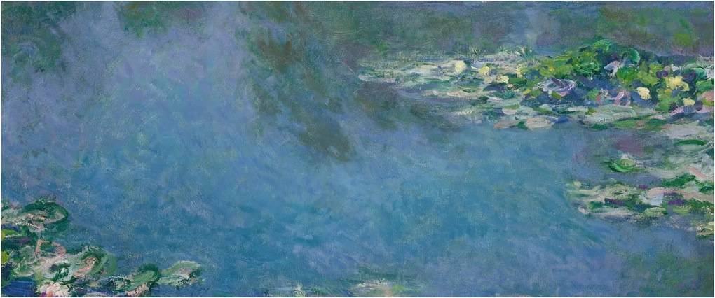 Kép - Claude Monet, Water Lilies, reprodukciók (120x50 cm)