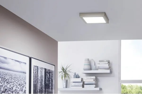 Eglo 33319 - LED RGBW dimmelhető mennyezeti lámpa FUEVA-C LED/15,6W/230V 22,5x22,5 cm
