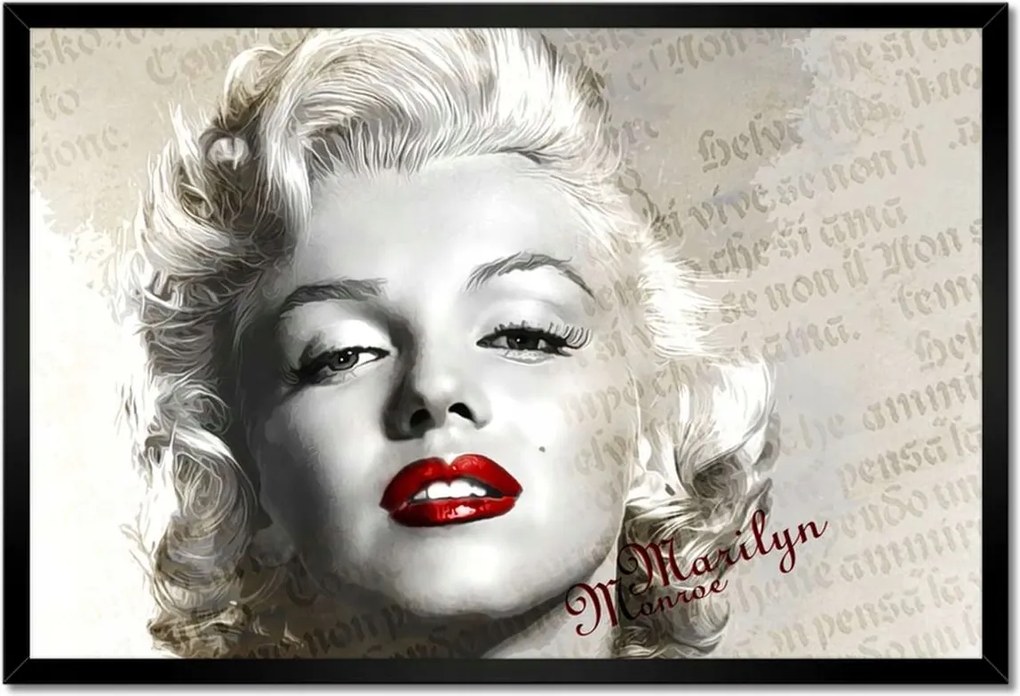 Poszterek keretben 60x40 Marilyn Monroe