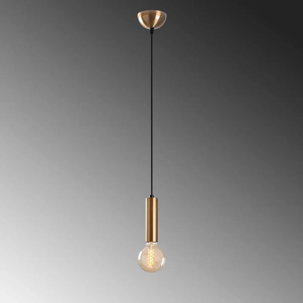 Aranyszínű függőlámpa ø 4 cm Tempo – Opviq lights