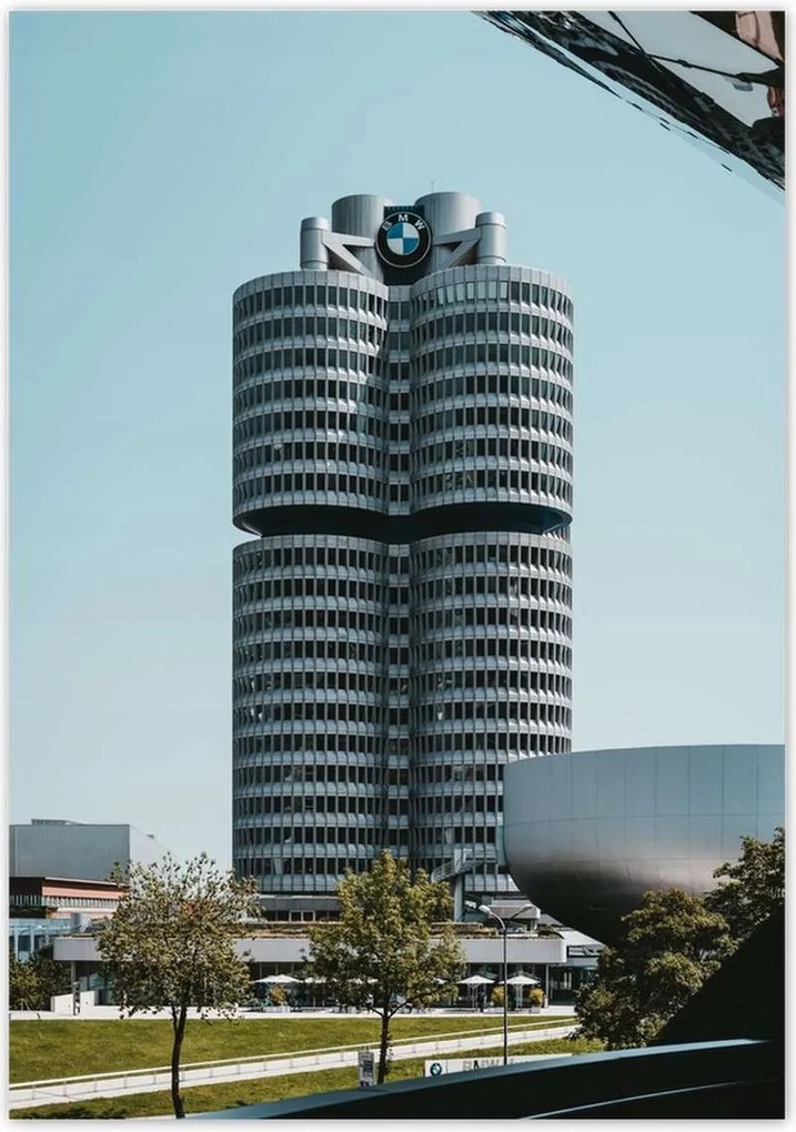Poszterek 70x100 Bmw Felhőkarcoló Épület