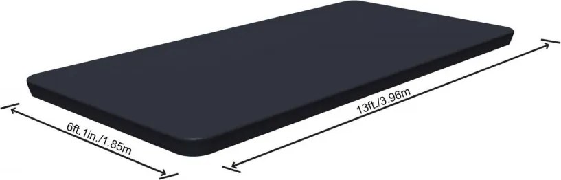 Medence takaró 4,12x2,01x1,22 m medencéhez