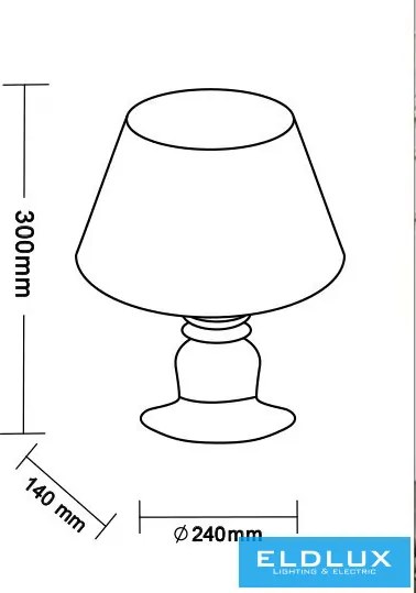 UNIVERSO Gipsz fali lámpa 1xE14 240x140x300mm IP20 fehér