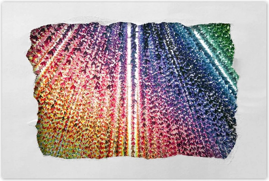 Poszterek 90x60 Többszínű origami