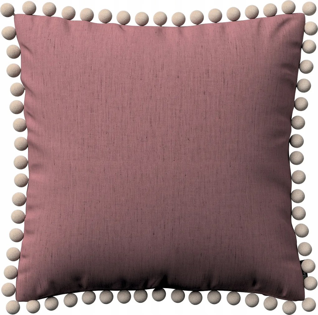 Párnahuzat 45x45 halvány rózsaszín