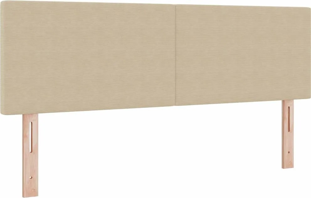 vidaXL Fejtámla Világos Zöld Szürke 160 cm Bársonyos szövet