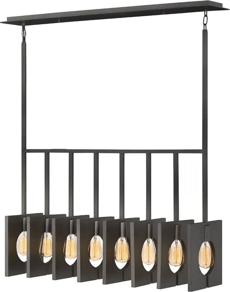 Quintiesse LUDLOW QN-LUDLOW8-GR Függőlámpa 8x60W/E27