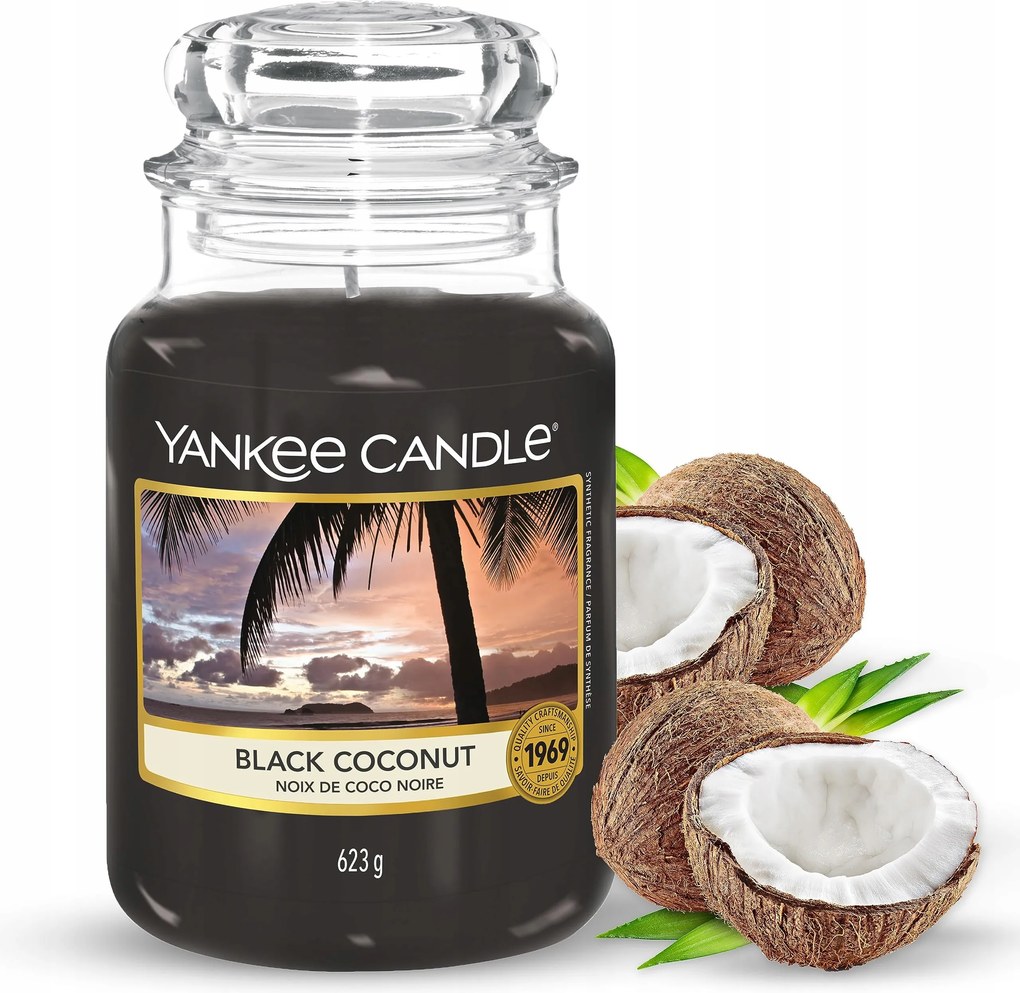 Black Coconut paraffin illatgyertya Yankee Candle 1 db