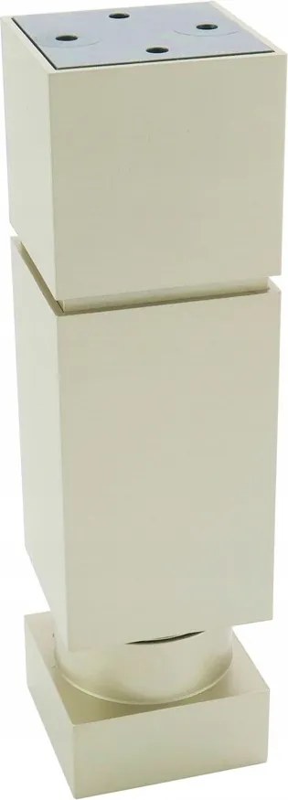 Lábtartó Bútorláb H150 15 CM Négyzet 45x45 Állítható Szatén +filc