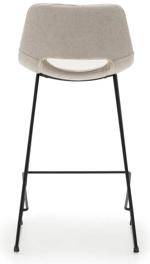 Bézs bárszék (ülésmagasság 65 cm) Zahara – Kave Home