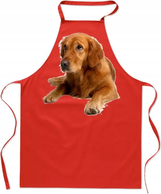 Konyhai kötény Golden Retriever Aranyos Divatos Nyomtatás Ajándék