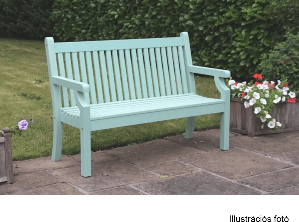 Fából készült kerti pad, neo mint, 150 cm, KOLNA
