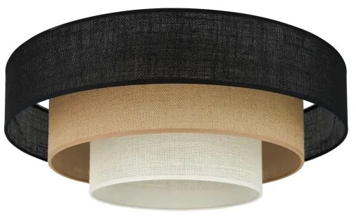 Brilagi - ASPEN LUNETA LED mennyezeti lámpa 12W, 230V, 60 cm, fekete/beige/krem