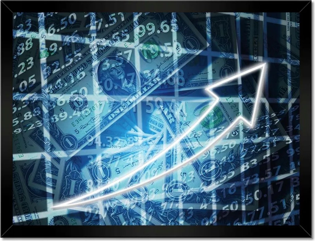 Plakátok keretben 40x30 Usd dollár árfolyam