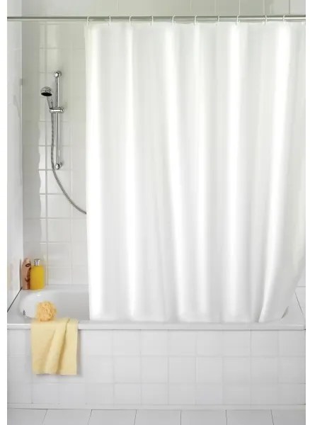 WENKO 19104100 - Zuhanyfüggöny 180x200 cm fehér