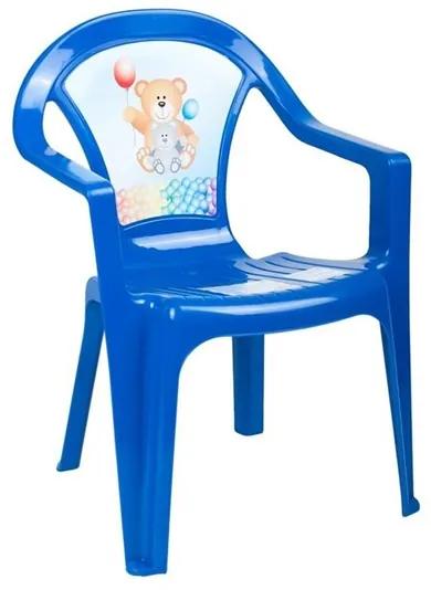 STAR PLUS | Nem besorolt | Gyerek kerti bútor- műanyag szék kék | Kék |