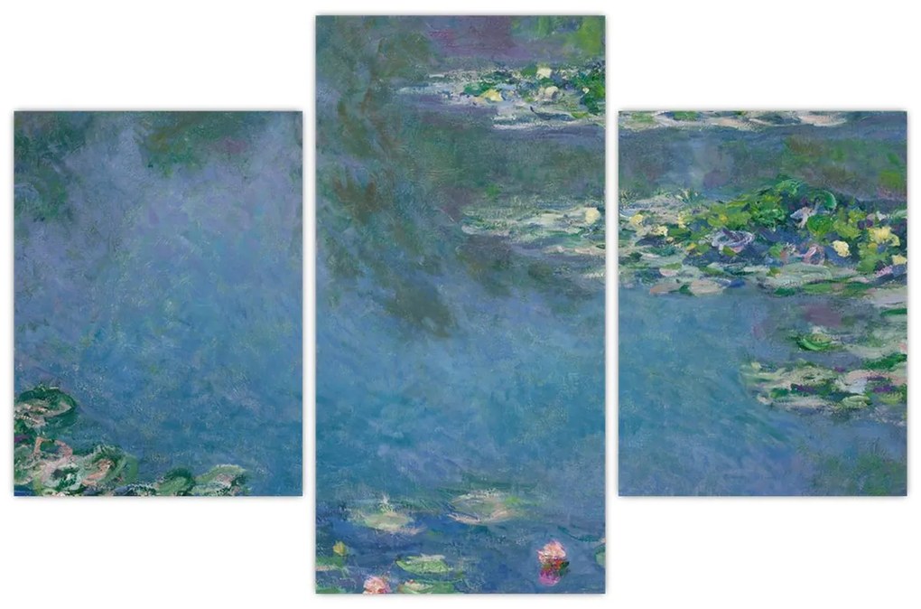 Kép - Claude Monet, Water Lilies, reprodukciók (90x60 cm)