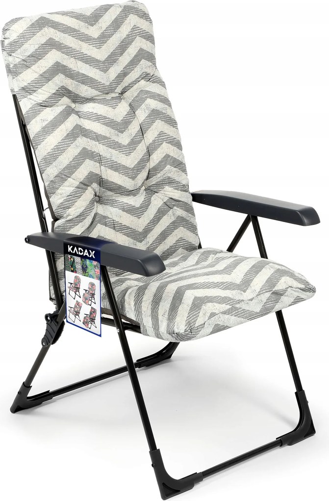 Kerti Napozóágy Összecsukható Strand Fotel Túra Állítható Kényelmes Terasz