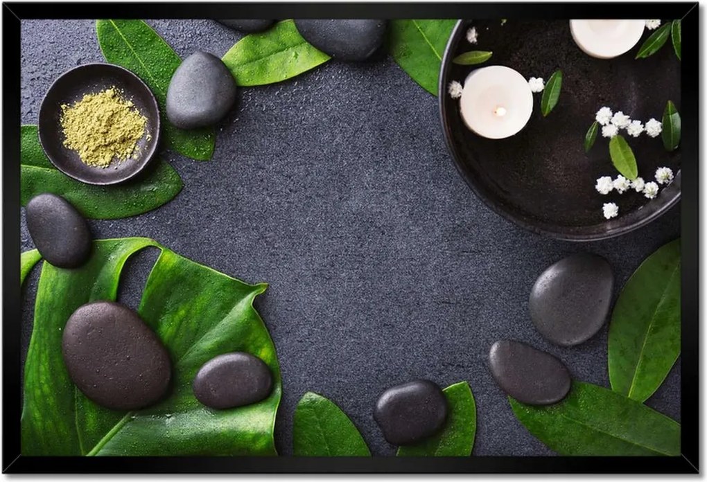 Poszterek keretben 60x40 Ázsiai relaxáció