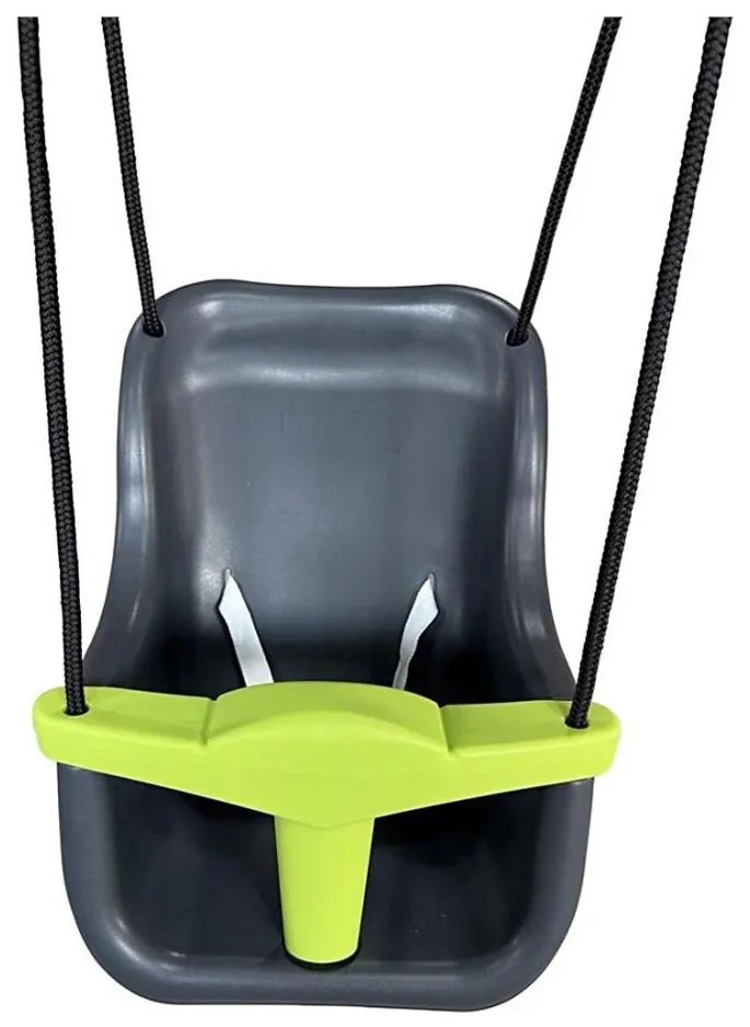 2Kids Toys gyerek műanyag hinta szürke/zöld