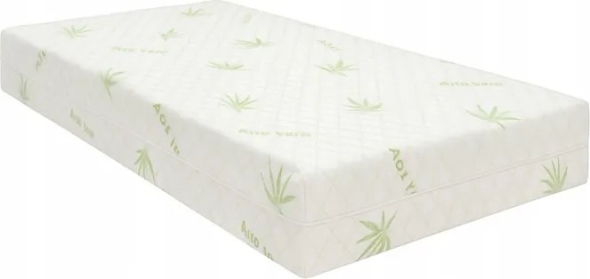 Aloe vera matracvédő huzat cipzárral 200 x 160 cm x 25 cm