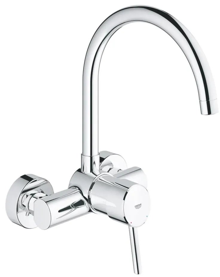 GROHE 32667001 - Mosogatócsaptelep CONCETTO 280 mm fényes króm