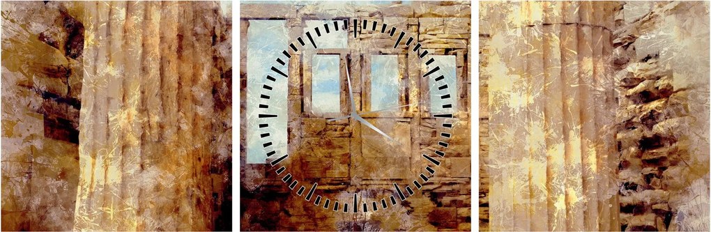 Kép - Érechthéion, Athens, görögország (órával) (90x30 cm)