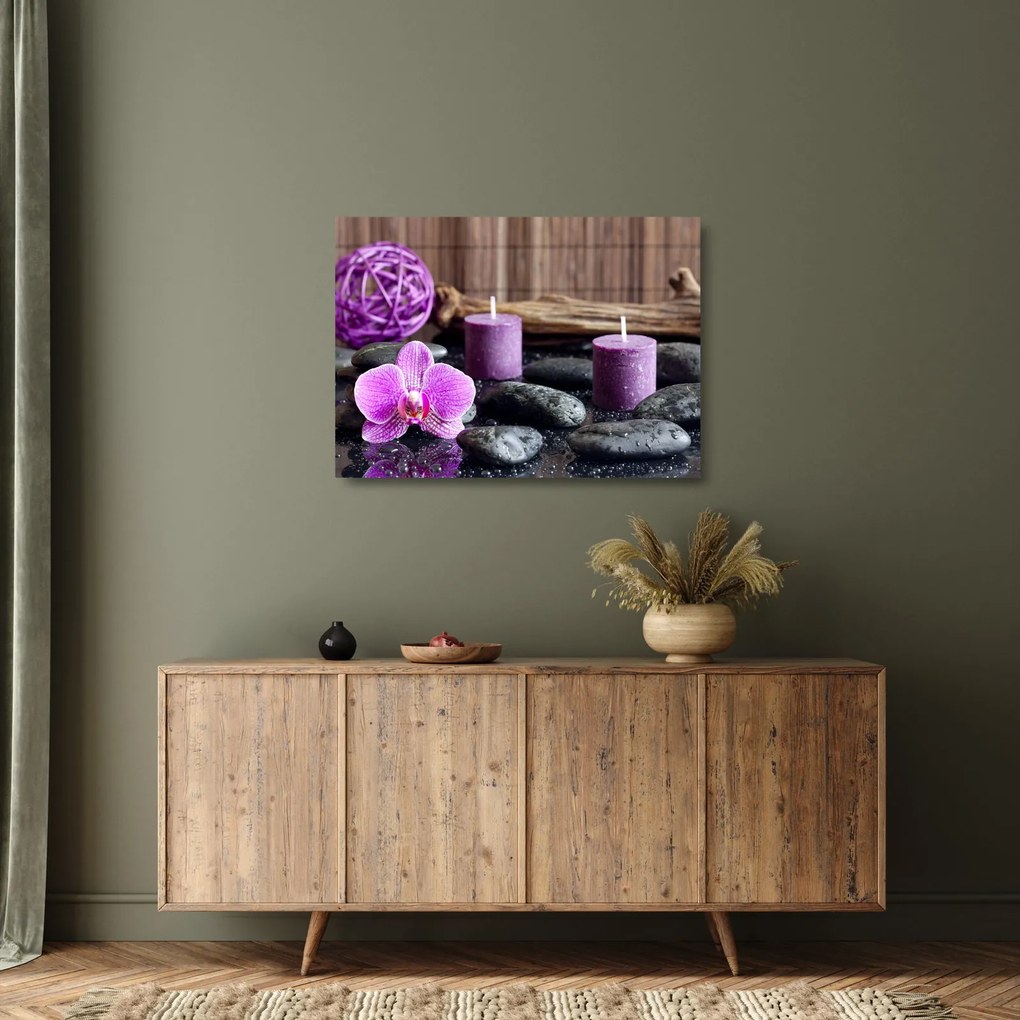 Kép - Relaxáció (üvegen) (70x50 cm)