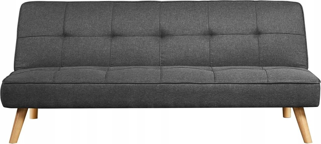 Songmics összecsukható kanapé ágy Vasagle 83 x 175 cm szürke X