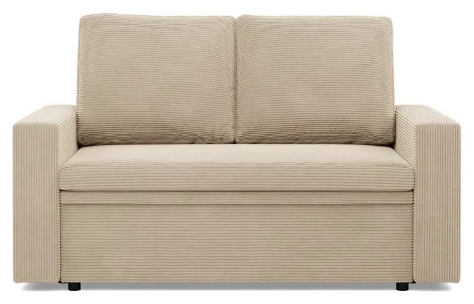 Zeus kanapé, kordbársony, hab töltet, egyenes kartámasz, bézs