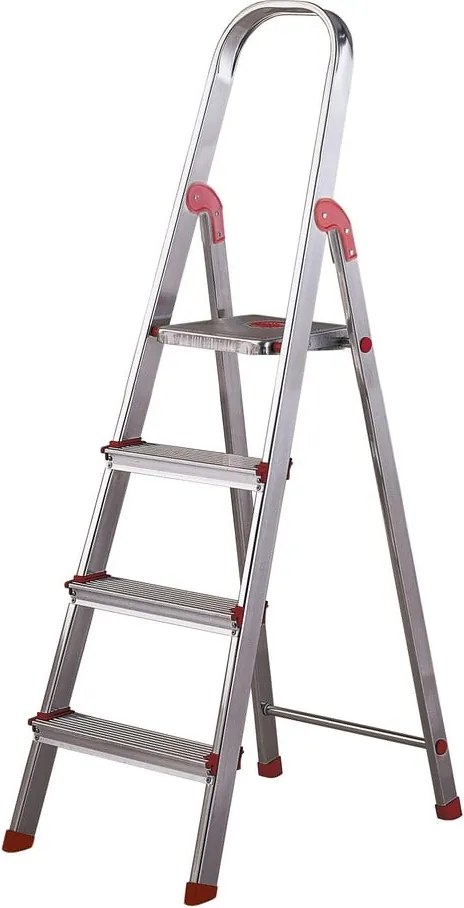 Fém háztartási létra 141 cm Unica – Rolser