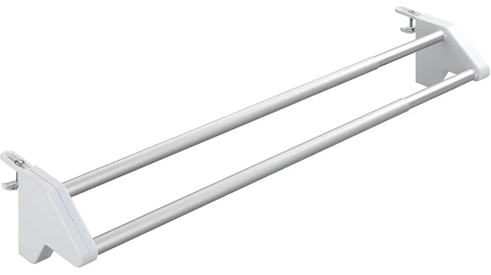 Ezüstszínű függő ruhaszárító 2 m Twin Extendable – Wenko