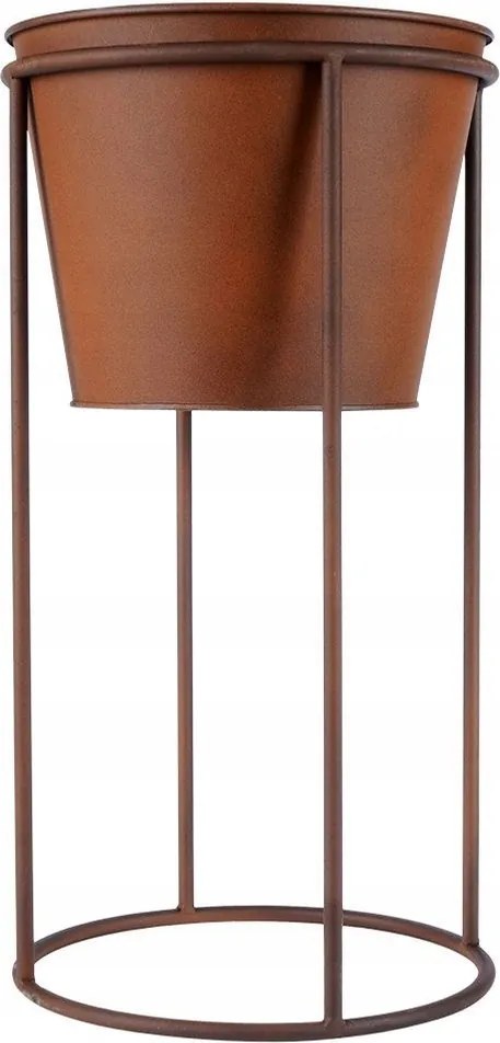 Virágtartó Fém virágtartó állvány gyógynövények 44cm