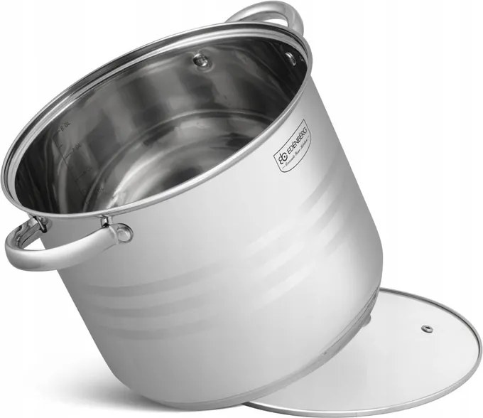 Magas Acél Fazék Bogrács 12,9L 28CM Edenberg