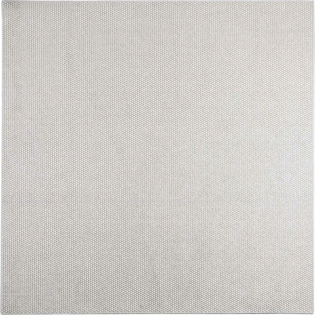 vidaXL Területszőnyegek LUGO Krém és Szürke 200 x 200 cm Poliészter