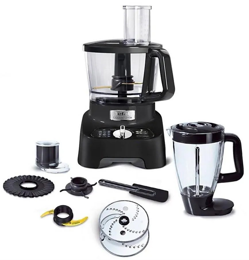 Tefal DOUBLE FORCE konyhai robotgép 1000W/230V fekete