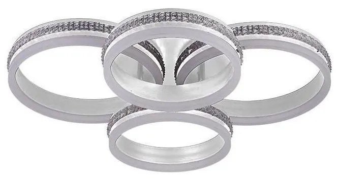 LED dimmelhető felületre szerelhető csillár LED/150W/230V 3000-6500K + távirányító