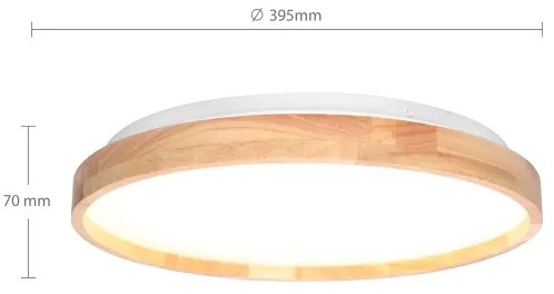 Brilagi - ALSON LED 48W mennyezeti dimmer, 3000-6500K + távirányító