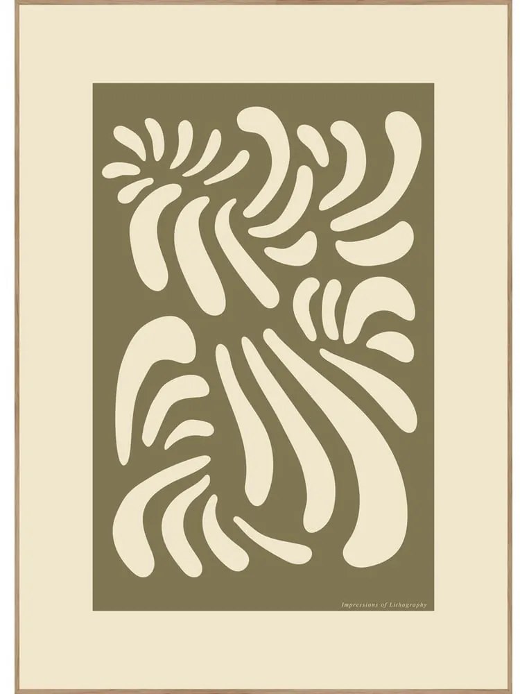 Kép 50x70 cm Lithography – Malerifabrikken