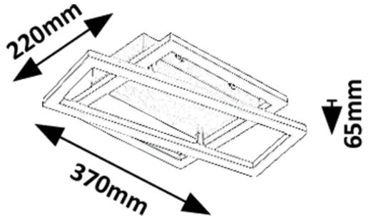 Rabalux 71380 - LED mennyezeti lámpa ELLINOR LED/24W/230V 3000K