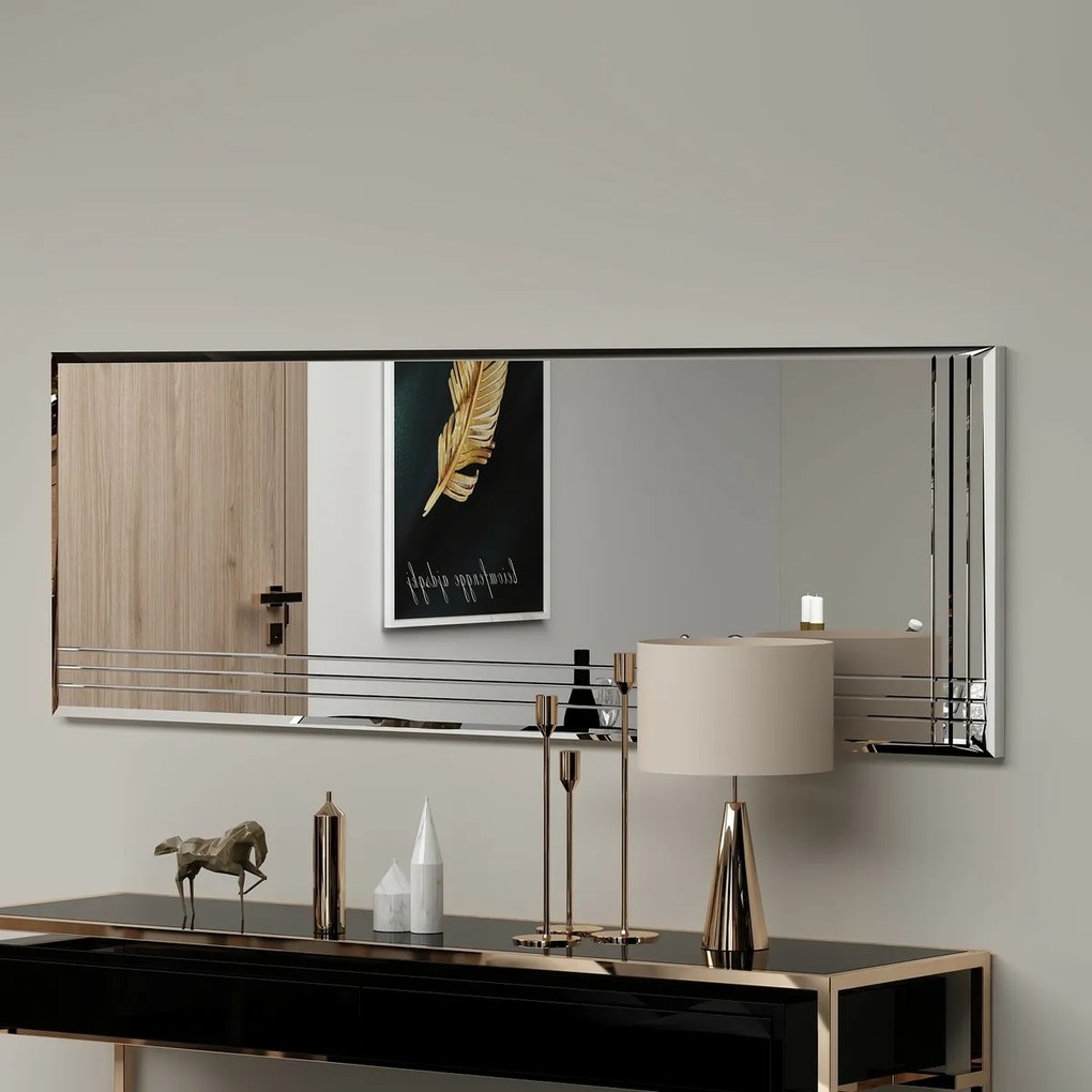 Trio Transparent tükör 40 x 120 cm
