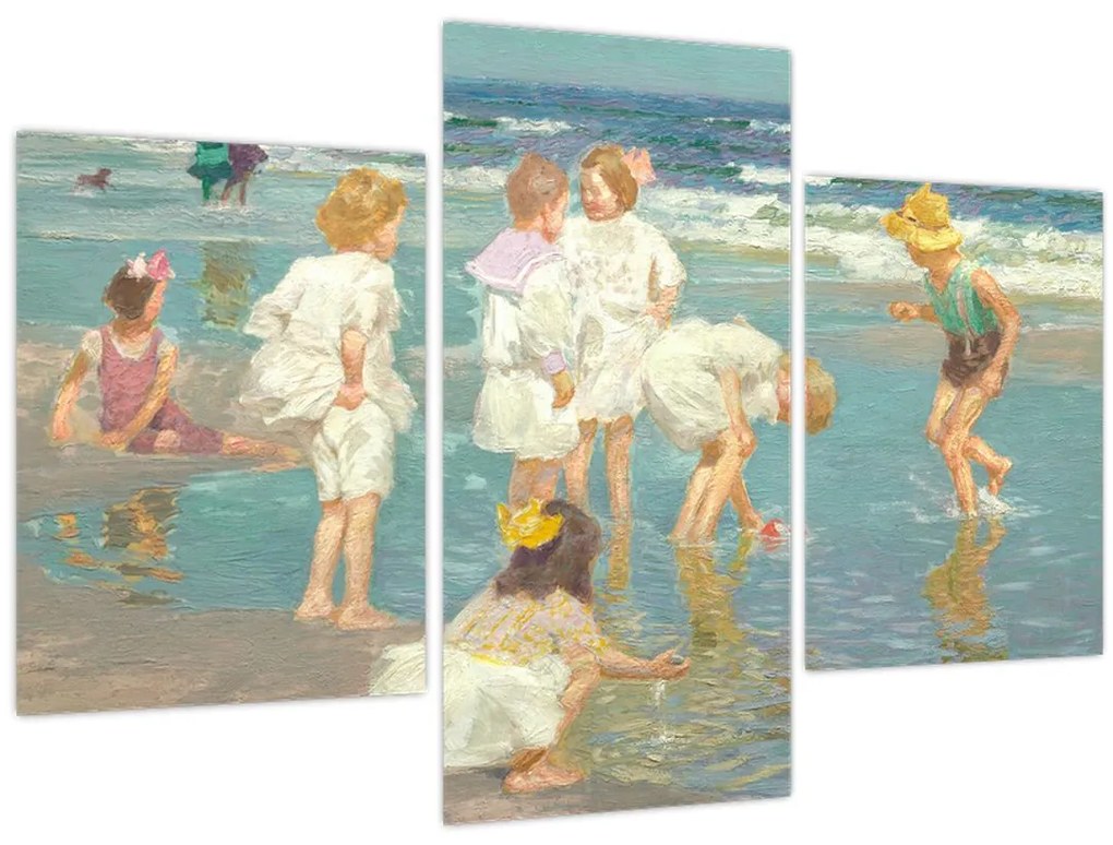 Kép - Edward Henry Potthast, A Holiday, reprodukciók (90x60 cm)