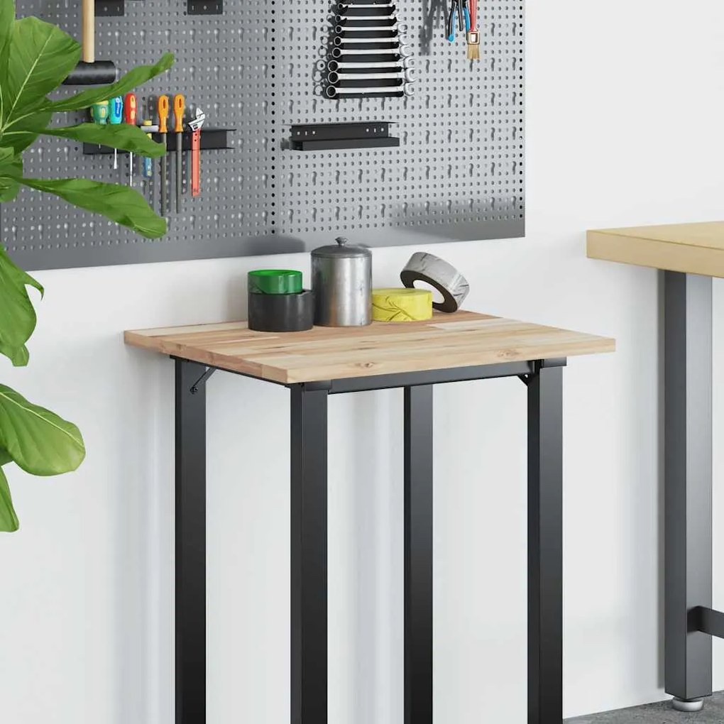 kezeletlen tömör akácfa íróasztallap 60 x 50 x 2 cm