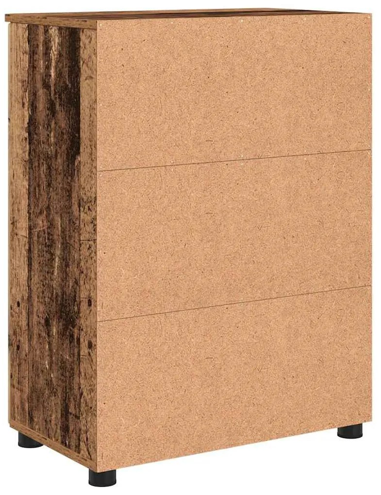 Fürdőszoba Székény polcokkal Régi fa 60 x 35 x 80 cm Faanyag