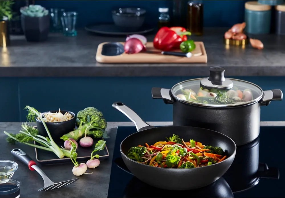 Alumínium wok serpenyő ø 28 cm Excellence – Tefal