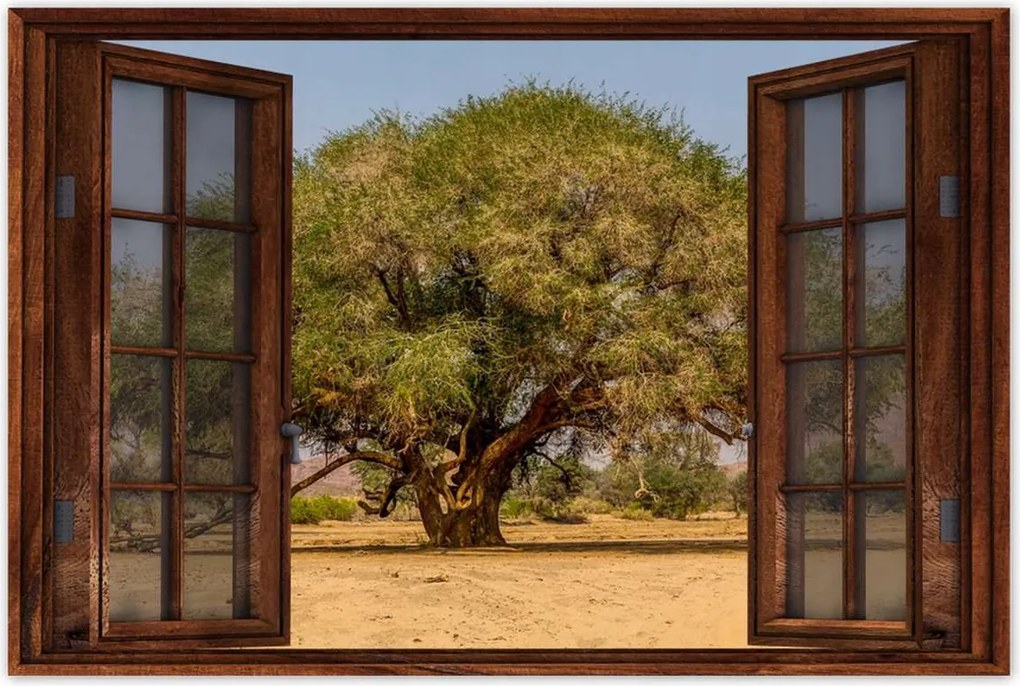 Poszterek 120x80 Fa Fák Kilátás