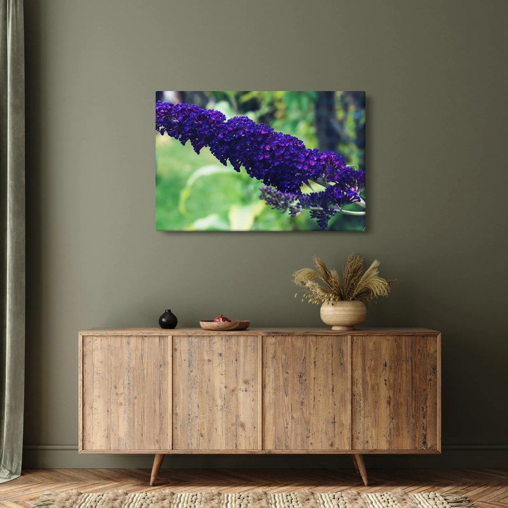 Kék virág képe (90x60 cm)