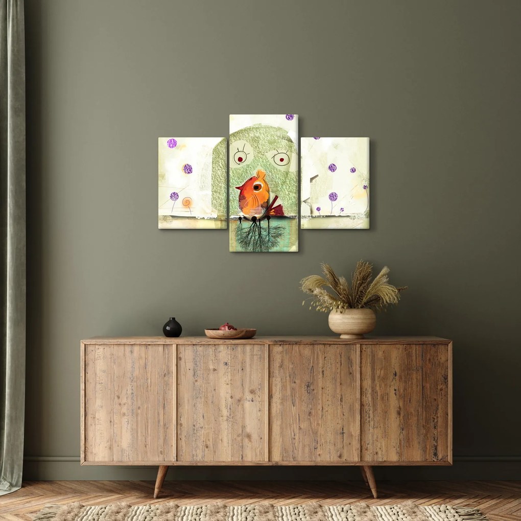 Kép - Egy madár lelke (90x60 cm)